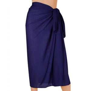 NEW MIRACLESUIT women's pareo sarong in purple O/S - Tall